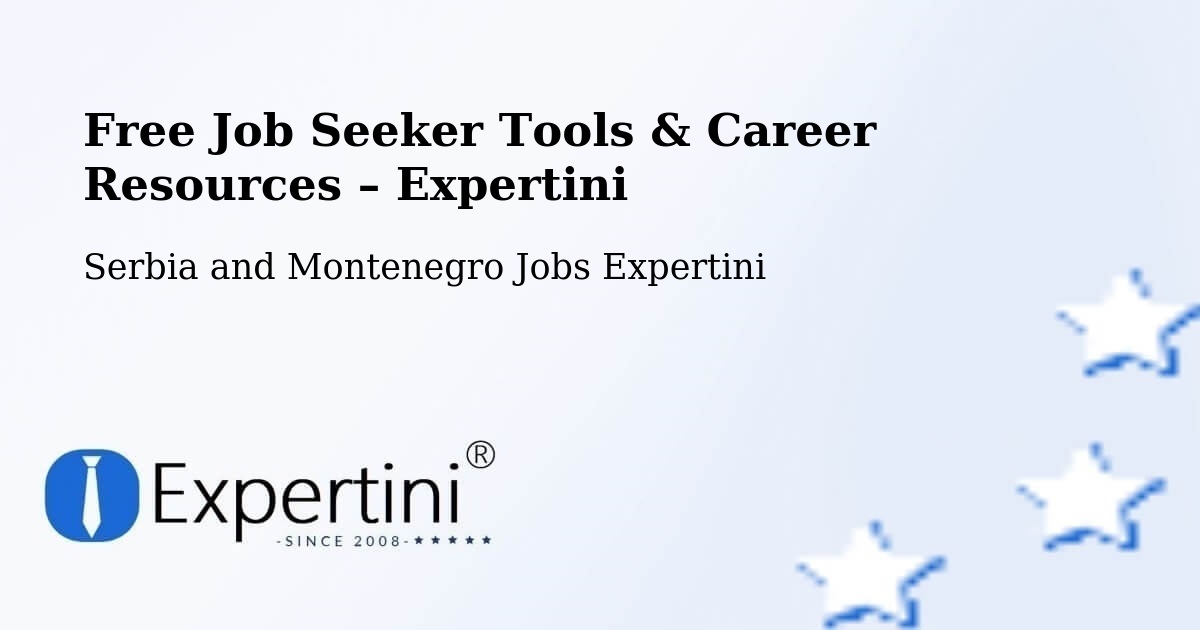 Free Job Seeker Tools & Career Resources – Brant - Brant, Serbia and Montenegro Jobs Expertini